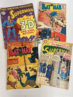 Front covers of all four comics laid out