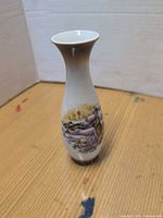 Full view of porcelain bud vase