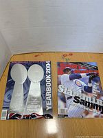 Both magazines front covers visible