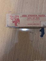 Side view of box showing product name and graphics