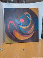 Front view of the entire painting