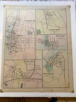 Full view of antique Nova Scotia city map