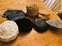 All items laid out on table