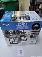 Factory sealed Feit Electric LED Outdoor Lanterns box front