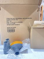 Master carton and one brush with adapters shown