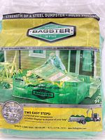 Front of sealed Bagster package showing brand, capacity and dimensions