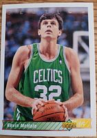 Front of Kevin McHale Upper Deck card