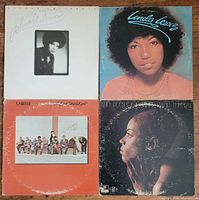 Front view of all four album jackets