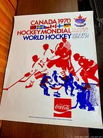 Full view of poster showing event title, graphics, Coca-Cola logo