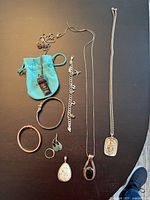 Full layout of all jewelry pieces
