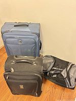 Group shot of all three luggage pieces