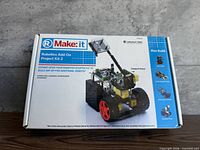 Closed box top showing product graphics and title