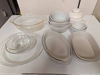 all cookware and bakeware items arranged on surface