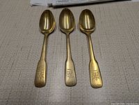 Three silver-plated Canada Confederation souvenir spoons