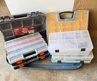 All organizers stacked together