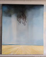 Front view of entire painting showing subject and colors