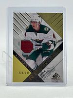 Front of card showing jersey patch, serial number 238/399