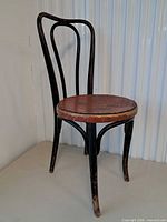 Full view of chair front and side