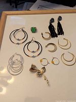 All items laid out for full view