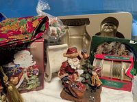 Group shot of all assorted Christmas items