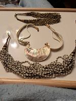 Overview of all three necklaces