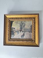 framed printed canvas full view