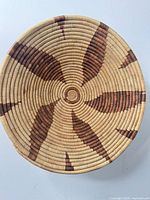 Top view showing full geometric pattern and colour contrast