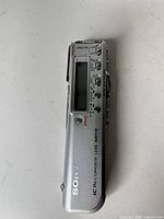Full view of Sony IC Recorder front and side controls