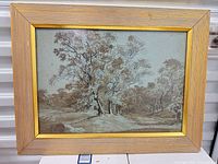 Full view of framed print