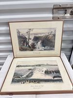 Both framed prints closed