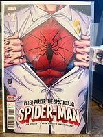 Front cover of bagged comic showing complete artwork and overall condition