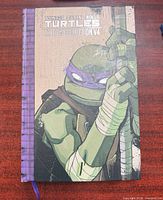 Front cover showing Donatello art and title