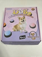Front of OFVENS Dog Voice Recording Buttons 4-pcs starter set retail box