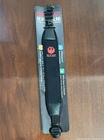 Front view of packaged Ruger neoprene sling