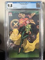 Front of CGC slab displaying Planet-Size X-Men #1 Dauterman Variant Cover B graded 9.8