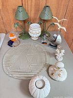 All items arranged on surface