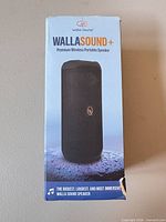 Front of Walla Sound+ box showing product image