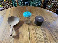 Overview of all three items on table