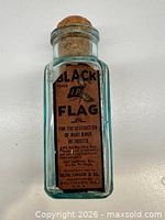 Front of bottle showing label