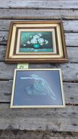 Both artworks together showing frames and subjects