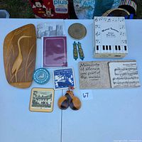 overview of all eleven decor items on table