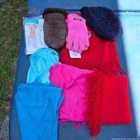 Group shot of all items laid out