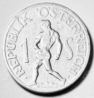 Reverse side with Sower figure and denomination