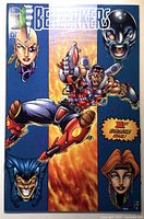 Front cover of Berzerkers #1 showing artwork and issue details