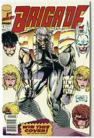 Front cover of Brigade #1 comic book