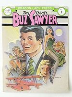 Front cover of Buz Sawyer Quarterly #1 comic