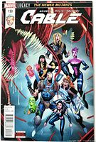 Front cover of Cable #153 comic showing issue number and artwork