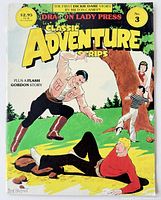 Front cover of Classic Adventure Strips #3 showing title, artwork, issue number and price