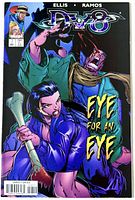 Front cover of DV8 #7 comic book