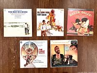 Front covers of all five LPs
